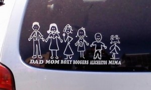 Stick Figure Family